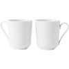 Lyngby Porceln Rhombe Becher 2er Set 33 cl, Weiß