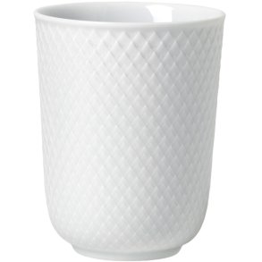Lyngby Porcelæn Rhombe Krus 33 cl, Hvid