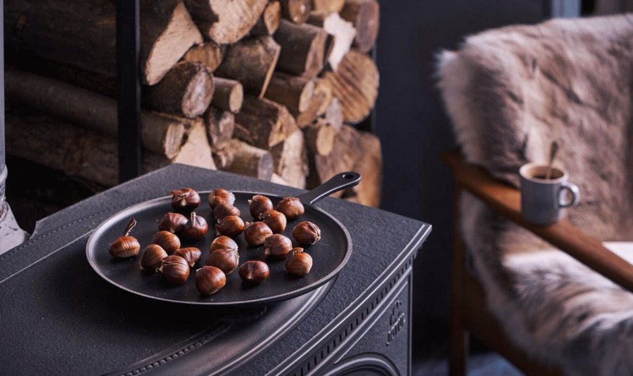 Le Creuset Pandekagepande 27 cm, Mat Sort