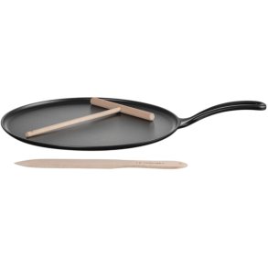 Le Creuset Pandekagepande 27 cm, Mat Sort