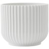 Lyngby Porceln Blumentopf H13 cm, Weiß