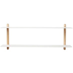 GEJST Nivo Wandregale F 64 cm, Eiche/Wei