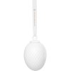 Lyngby Porceln Rhombe Pskeophng 7,5 cm, Hvid