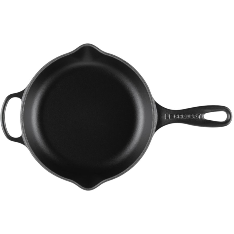 Le Creuset Signature Stbejernspande 20 cm, Mat Sort