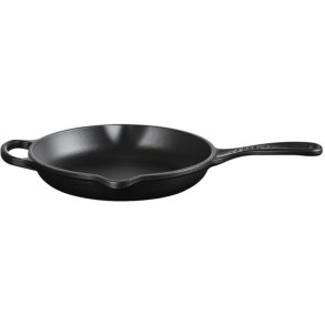Le Creuset Signature Stbejernspande 20 cm, Mat Sort