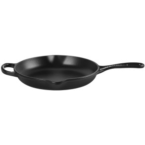 Le Creuset Signature Stbejernspande 23 cm, Mat Sort