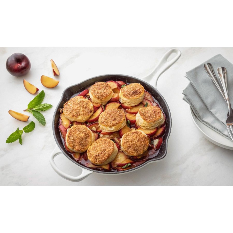 Le Creuset Signature Stbejernspande 23 cm, White
