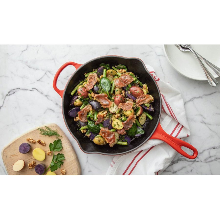 Le Creuset Signature Stbejernspande 23 cm, Cerise