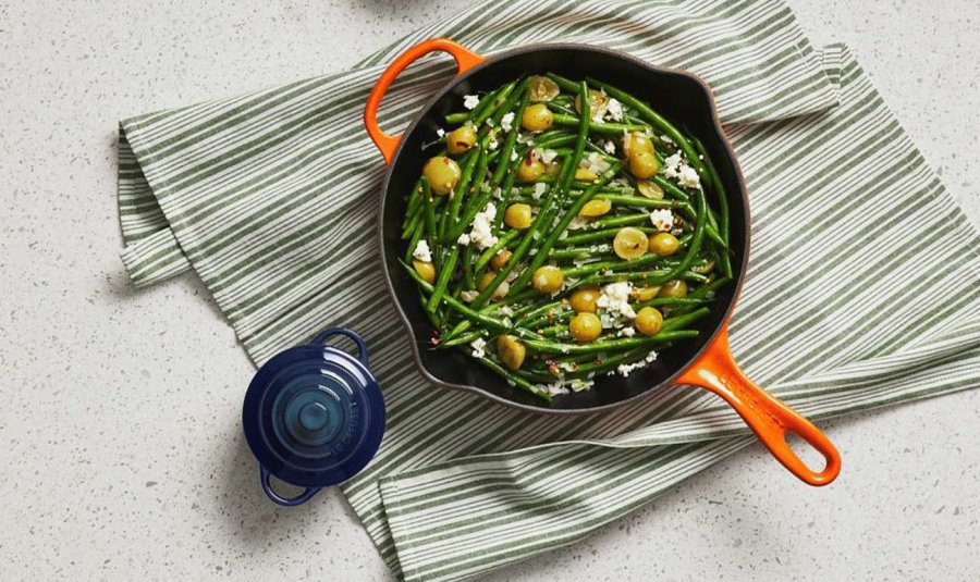 Le Creuset Signature Stbejernspande 23 cm, Volcanic