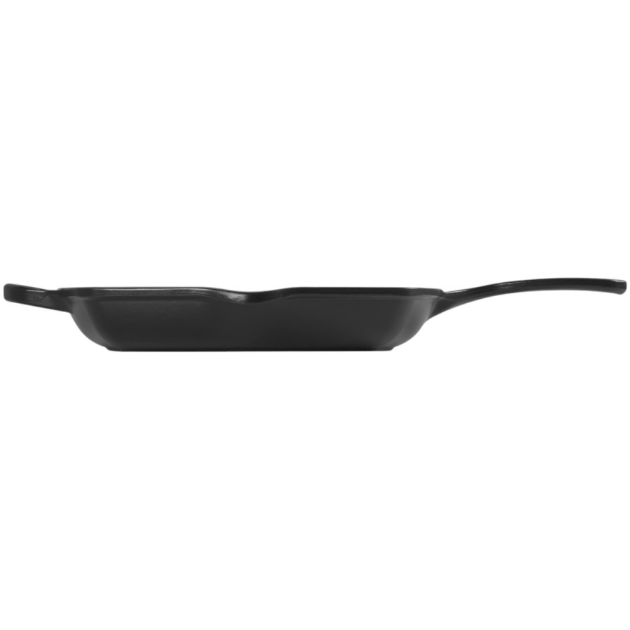 Le Creuset Signature Stbejernsgrillpande 26 cm, Mat Sort