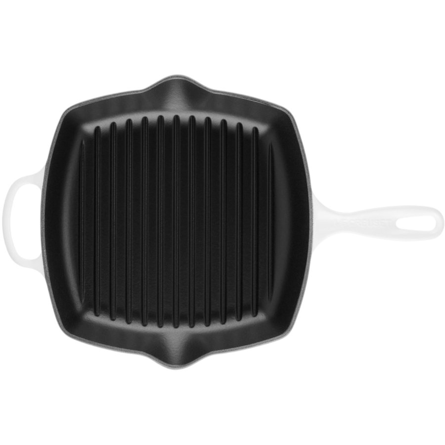 Le Creuset Signature Stbejernsgrillpande 26 cm, White