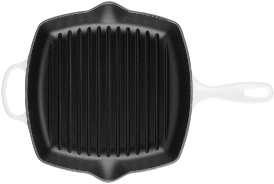 Le Creuset Signature Stbejernsgrillpande 26 cm, White