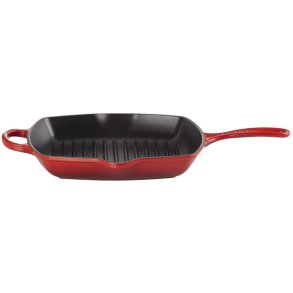 Le Creuset Signature Stbejernsgrillpande 26 cm, Cerise