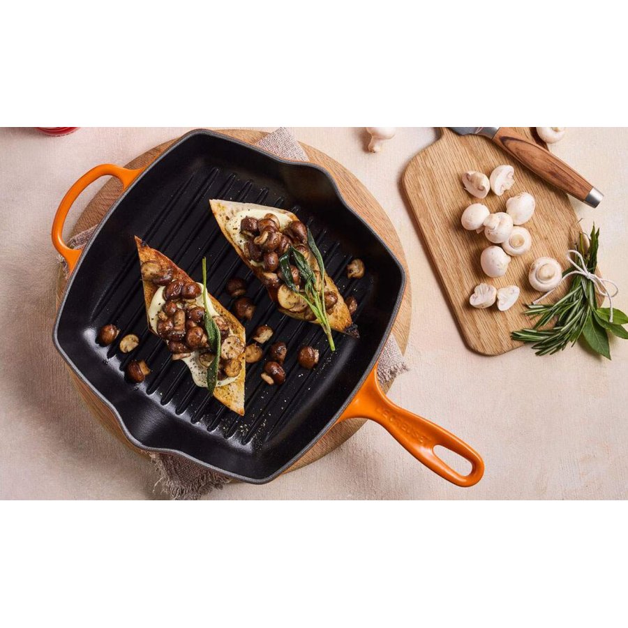 Le Creuset Signature Stbejernsgrillpande 26 cm, Volcanic