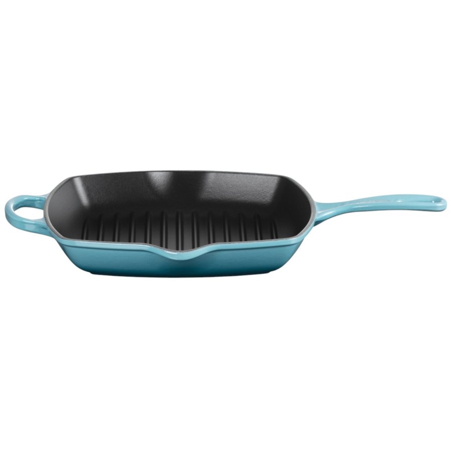 Le Creuset Signature Stbejernsgrillpande 26 cm, Caribbean
