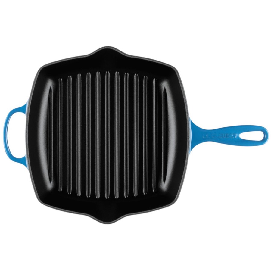 Le Creuset Signature Stbejernsgrillpande 26 cm, Azure