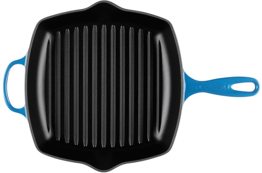 Le Creuset Signature Stbejernsgrillpande 26 cm, Azure