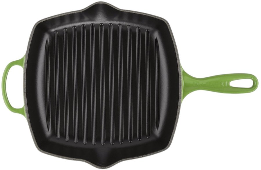 Le Creuset Signature Stbejernsgrillpande 26 cm, Bamboo Green