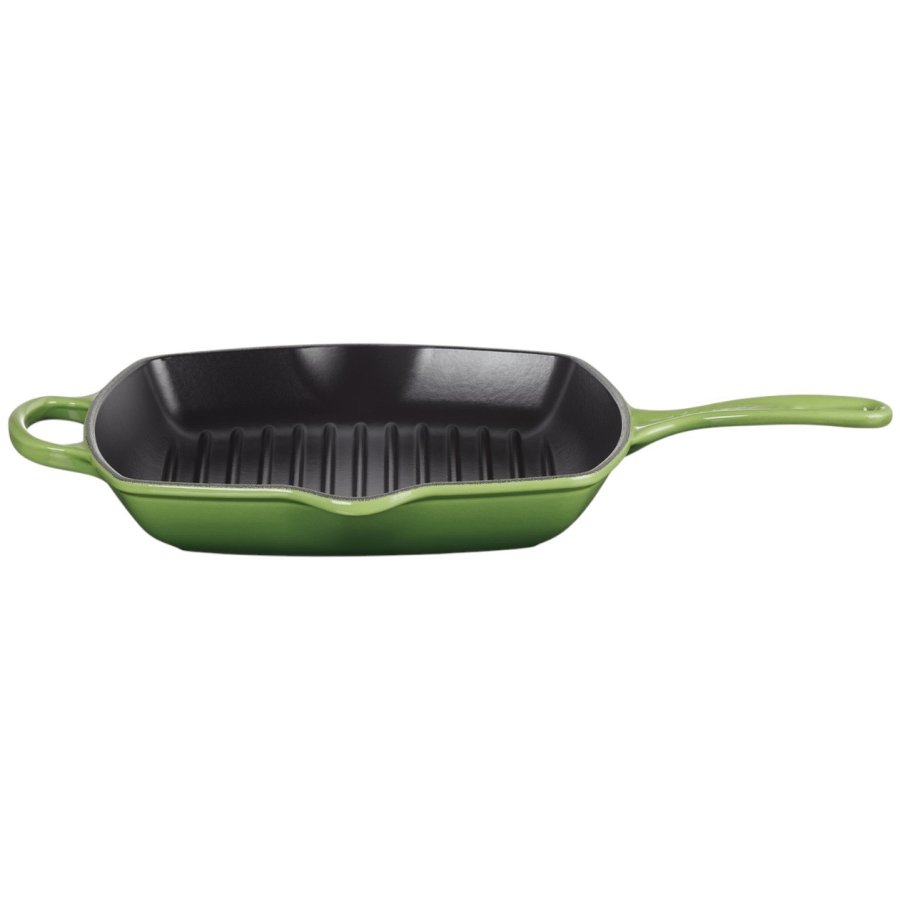 Le Creuset Signature Stbejernsgrillpande 26 cm, Bamboo Green