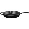 Le Creuset Signature Dyb Stbejernspande 26 cm, Mat Sort