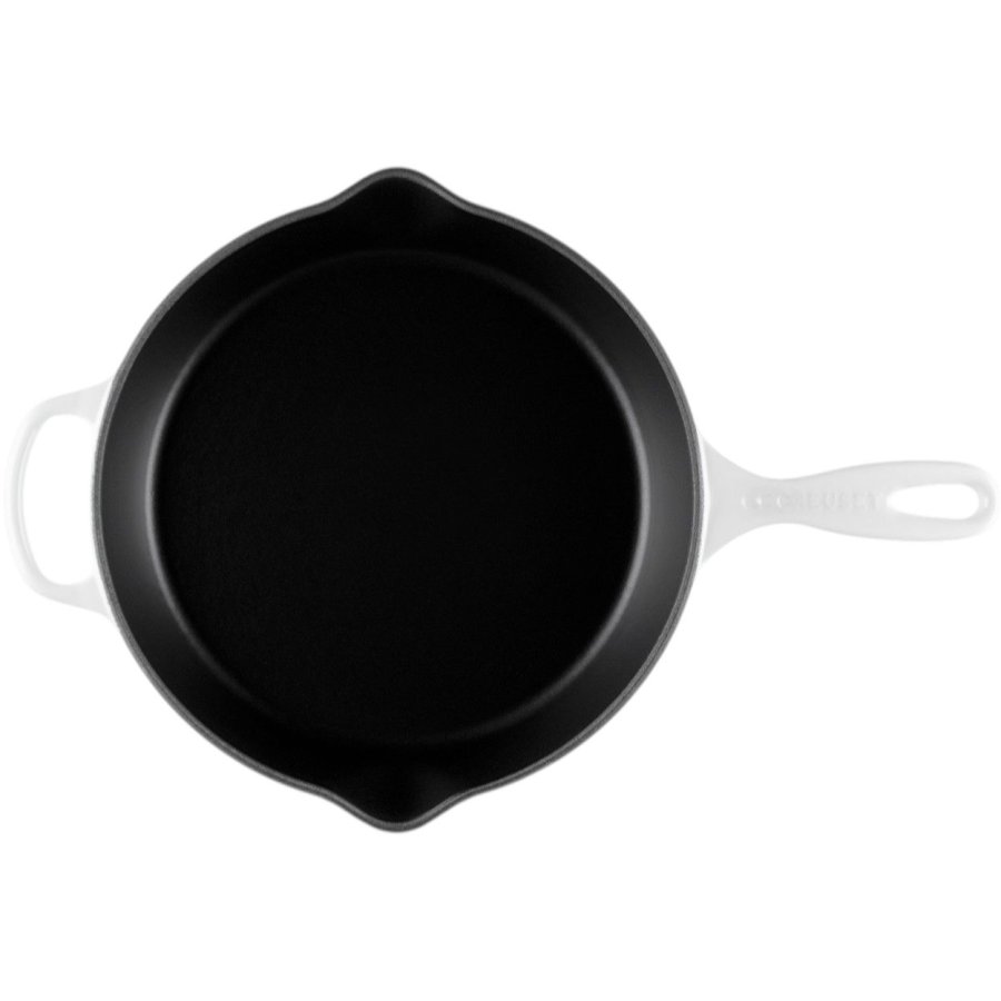 Le Creuset Signature Dyb Stbejernspande 26 cm, White