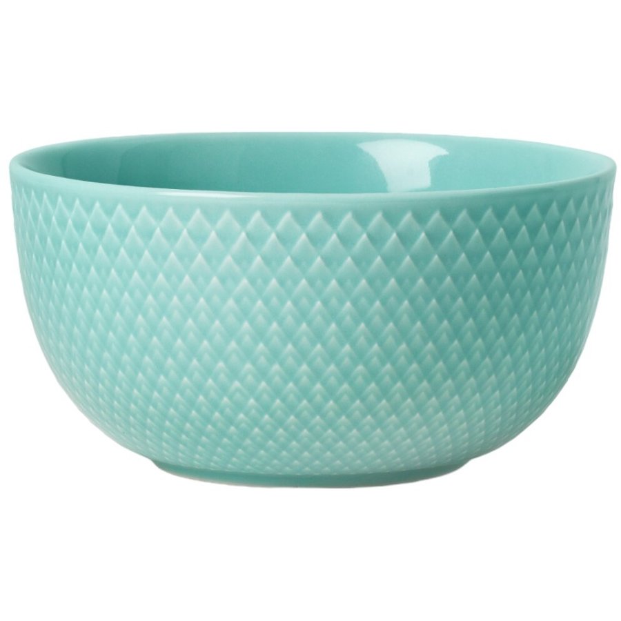 Lyngby Porceln Rhombe Color Schale 13 cm, Aqua