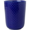 Lyngby Porceln Rhombe Color Becher 33 cl, Dunkelblau