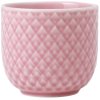 Lyngby Porceln Rhombe Color Eierbecher H4,5 cm, Rosa