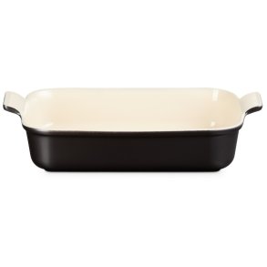 Le Creuset Heritage Fad 32 cm, Sort