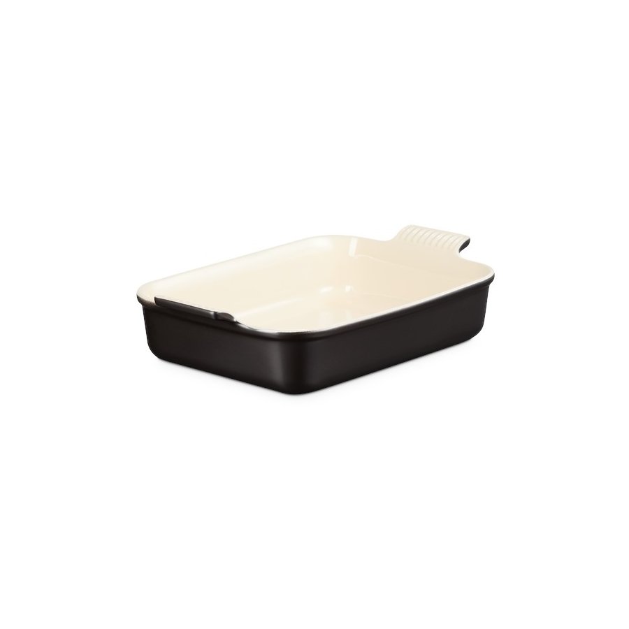 Le Creuset Heritage Fad 32 cm, Sort