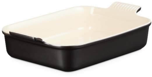 Le Creuset Heritage Fad 32 cm, Sort