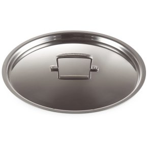 Le Creuset 3-Ply Lg t. Stegepander 28 cm, Rustfri Stl