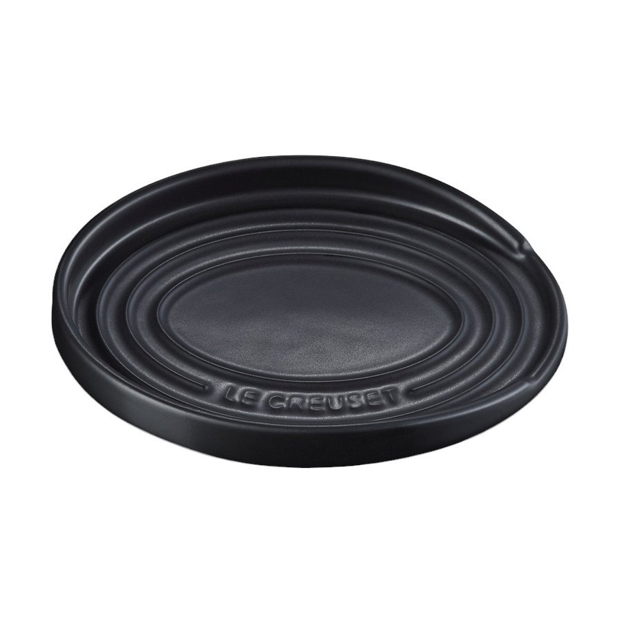 Le Creuset Grydeskeholder 16 cm, Mat Sort