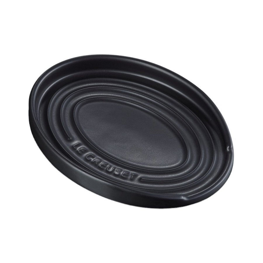 Le Creuset Grydeskeholder 16 cm, Mat Sort