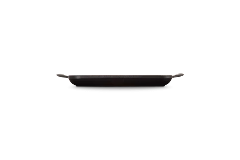 Le Creuset Kvadratisk grillplade 24 cm, Mat Sort