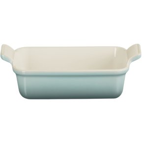 Le Creuset Heritage Rektangulrt Fad 19 cm, Sea Salt