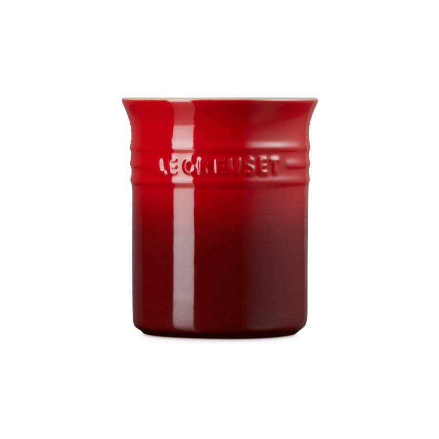 Le Creuset Bestik- og Redskabskrukke H14,8 cm, Cerise