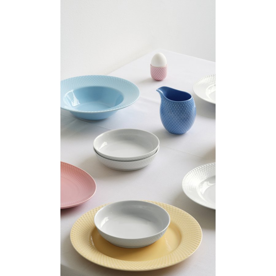 Lyngby Porceln Rhombe Color Eierbecher H4,5 cm, Rosa