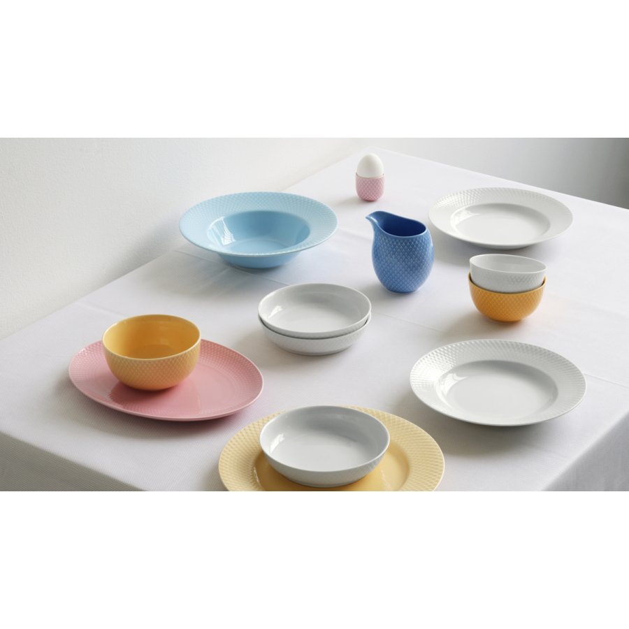 Lyngby Porceln Rhombe Color Milchkännchen 39 cl, Blau