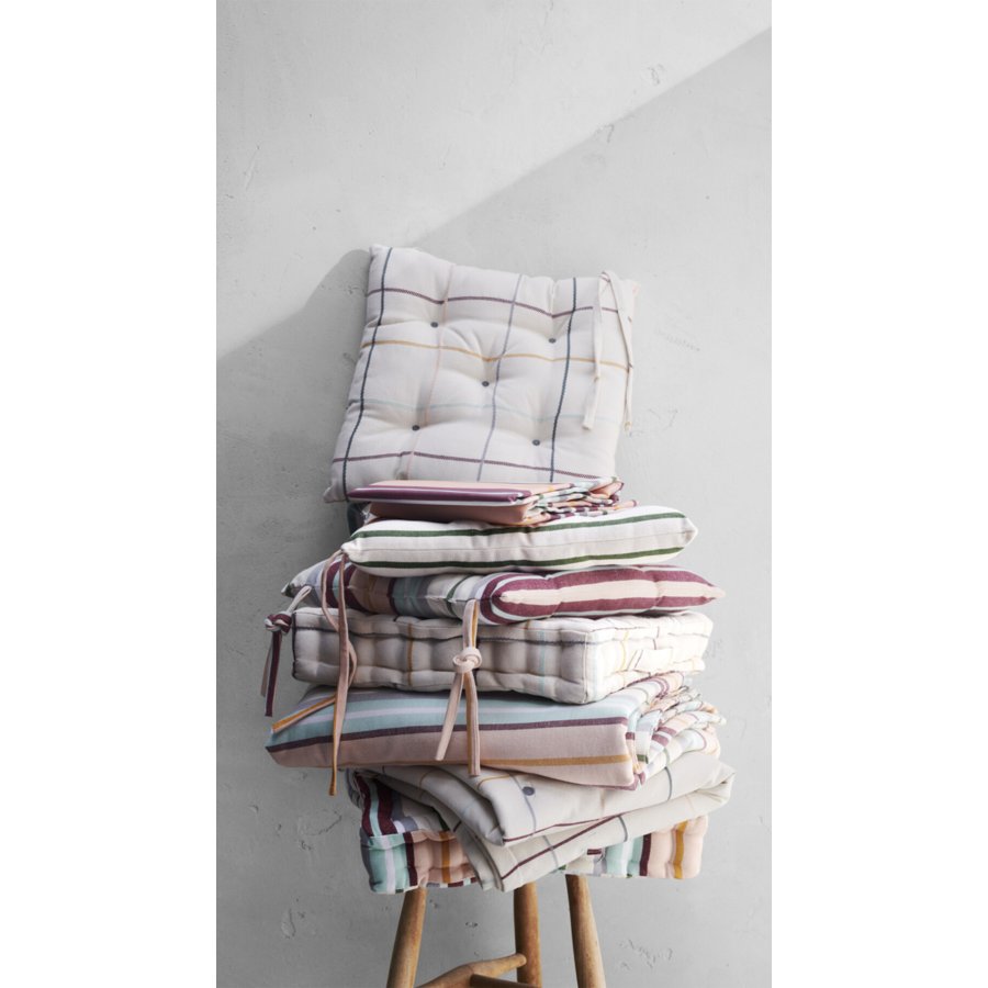 Rosendahl Outdoor Stripes Havehynde 40x4x40 cm, Multi