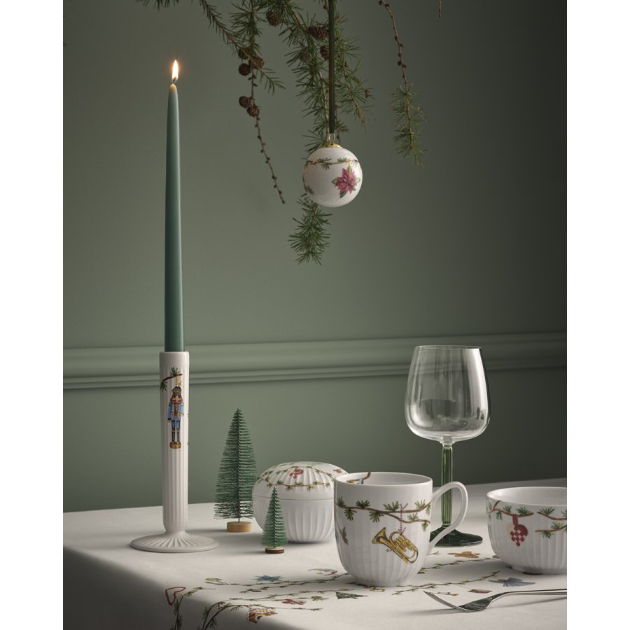 Khler Hammershi Christmas Tischdecke 150x370 cm, Wei