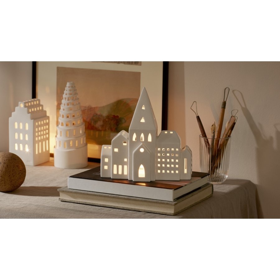 Khler Urbania Lichthaus High tower H22,5 cm, Wei