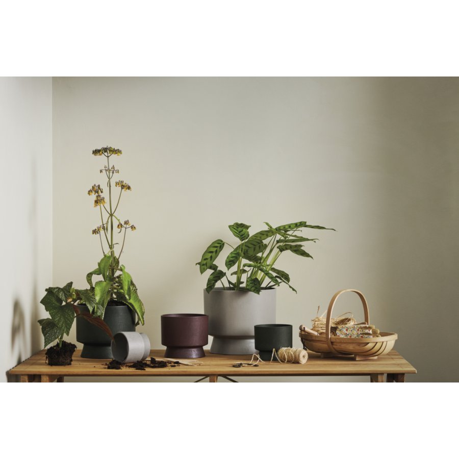 Rosendahl Recycled Urtepotteskjuler H13,5 cm, Mrk Grn