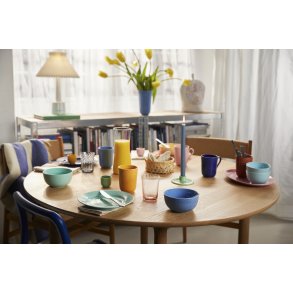 Lyngby Porcelæn Rhombe Color Lysestage H3 cm, Grøn