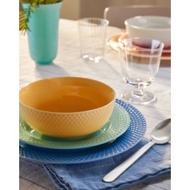 Lyngby Porceln Rhombe Color Skl 15,5 cm, Sand