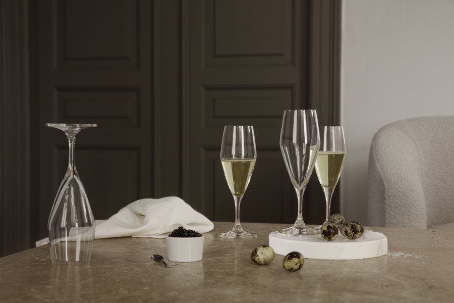 Holmegaard Perfection Champagnerglas 6er Set 23 cl