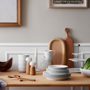 Kähler Hammershøi Salatbestik 27 cm, Eg