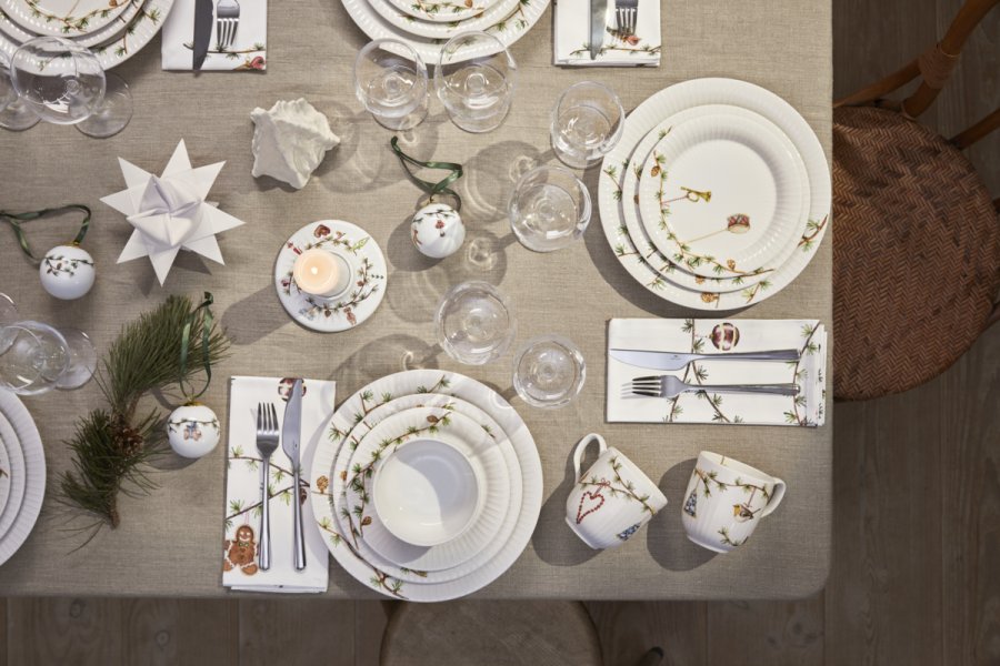 Kähler Hammershi Christmas Krus 2023 33 cl, Hvid