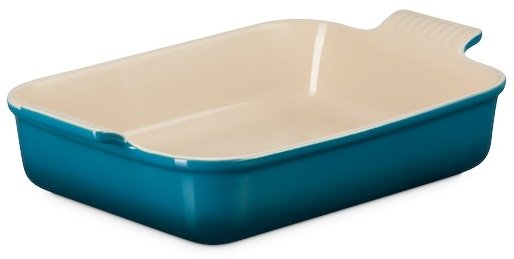 Le Creuset Heritage Fad 32 cm, Deep Teal