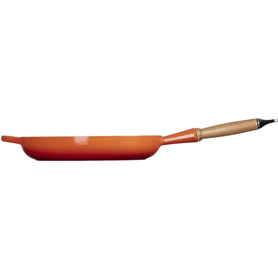 Le Creuset Signature Stbejernspande m. Trhndtag 28 cm, Volcanic